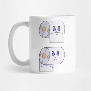 Beards and Mullets Toilet Paper Funny Mug